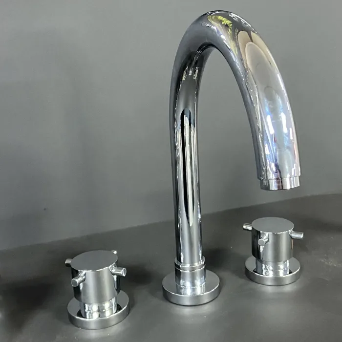 Crosswater Mike Pro 3 Tap Hole Bath Filler Tap Chrome