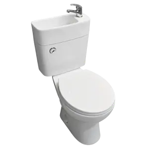 Duo WEA80 Combination All In One Toilet Basin